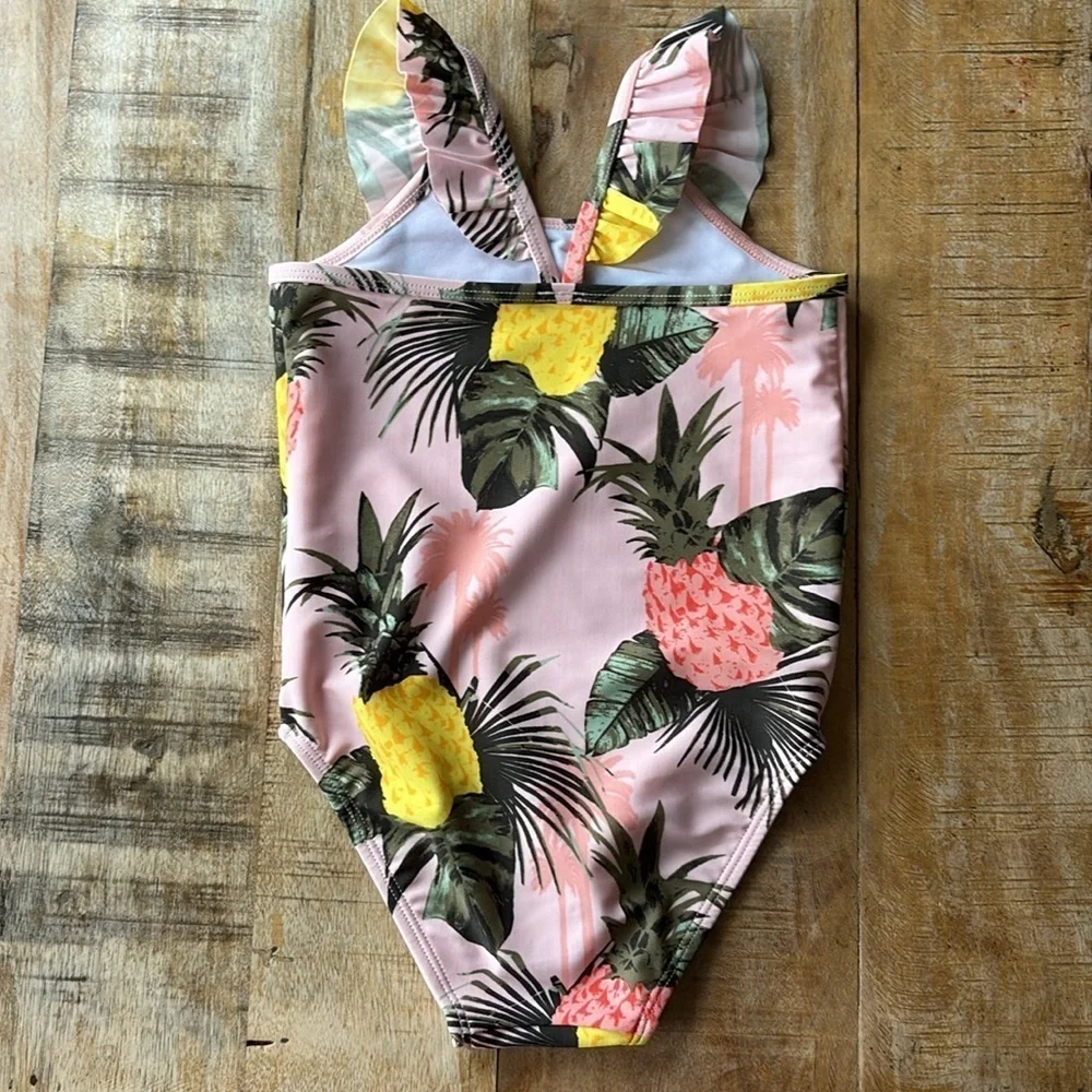 NWOT Children’s Place Pineapple Swimsuit 3t